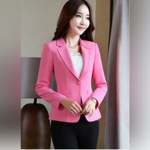 Pink Women's Blazer